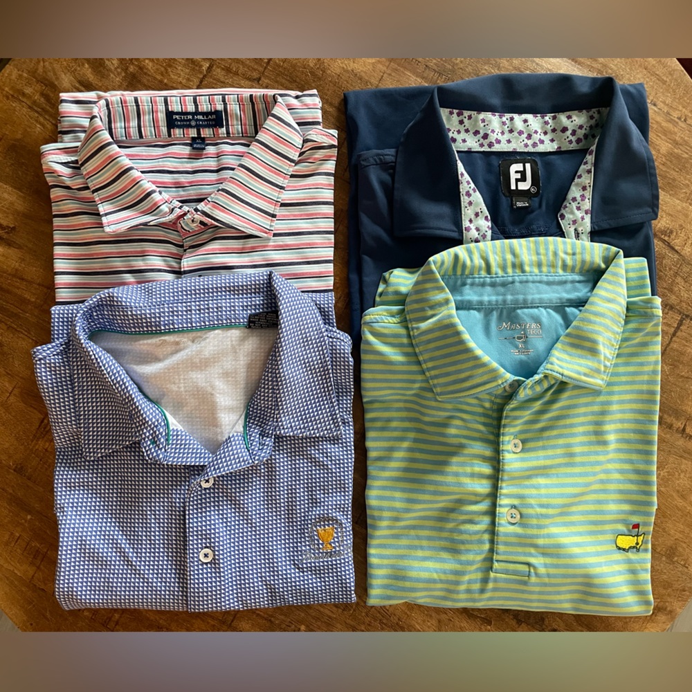 Men's Golf Polo Shirt Bundle